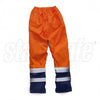 Orange Hi Vis Two Tone Overtrouser EN ISO 20471 - SuperStuff Workwear