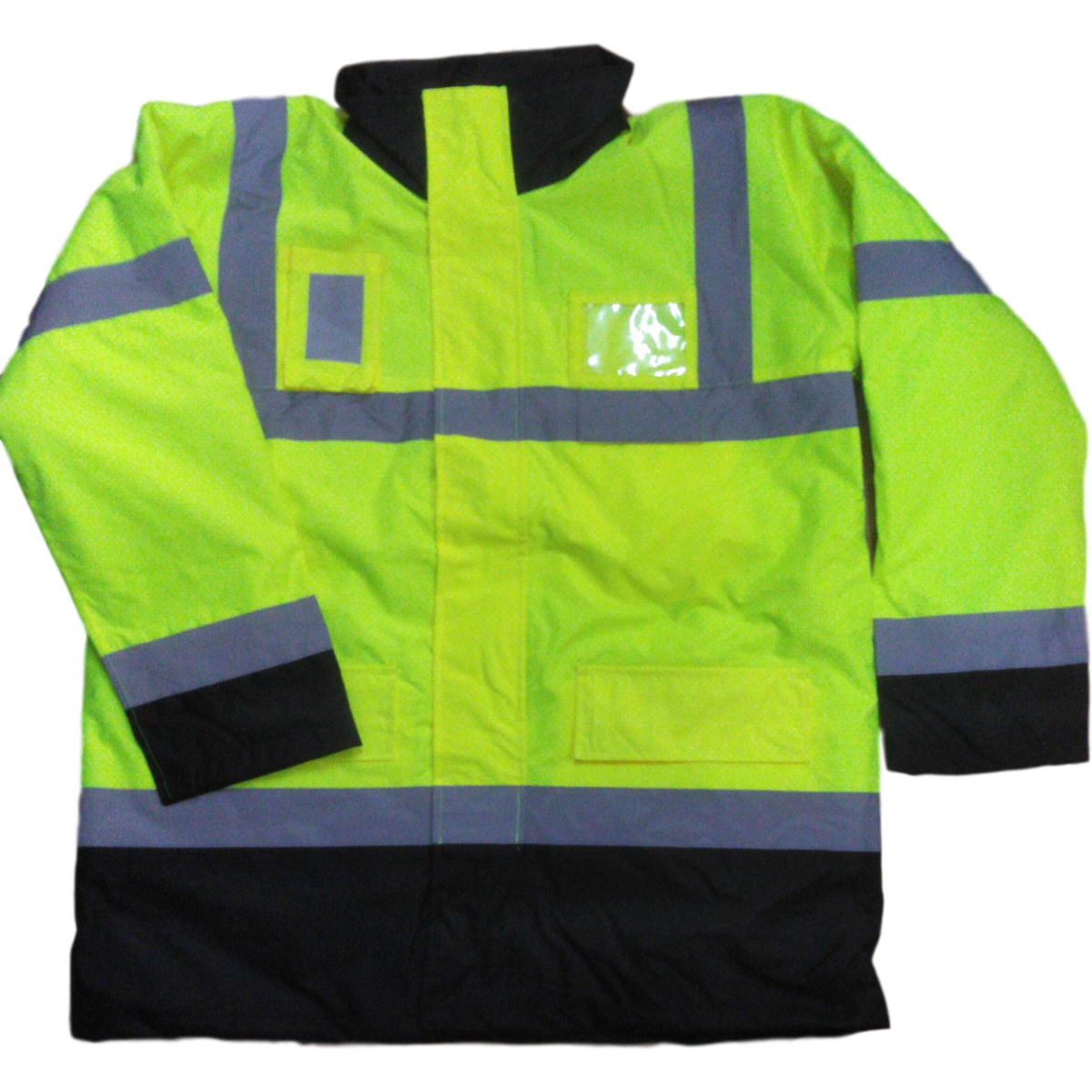 Yellow/Black Parka Hi Vis Jacket EN ISO 20471 – SuperStuff Workwear