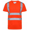 Hi Vis V Neck T-Shirt EN ISO 20471 - SuperStuff Workwear