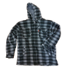 Sherpa Fleece Padded Hood Lumber jacket