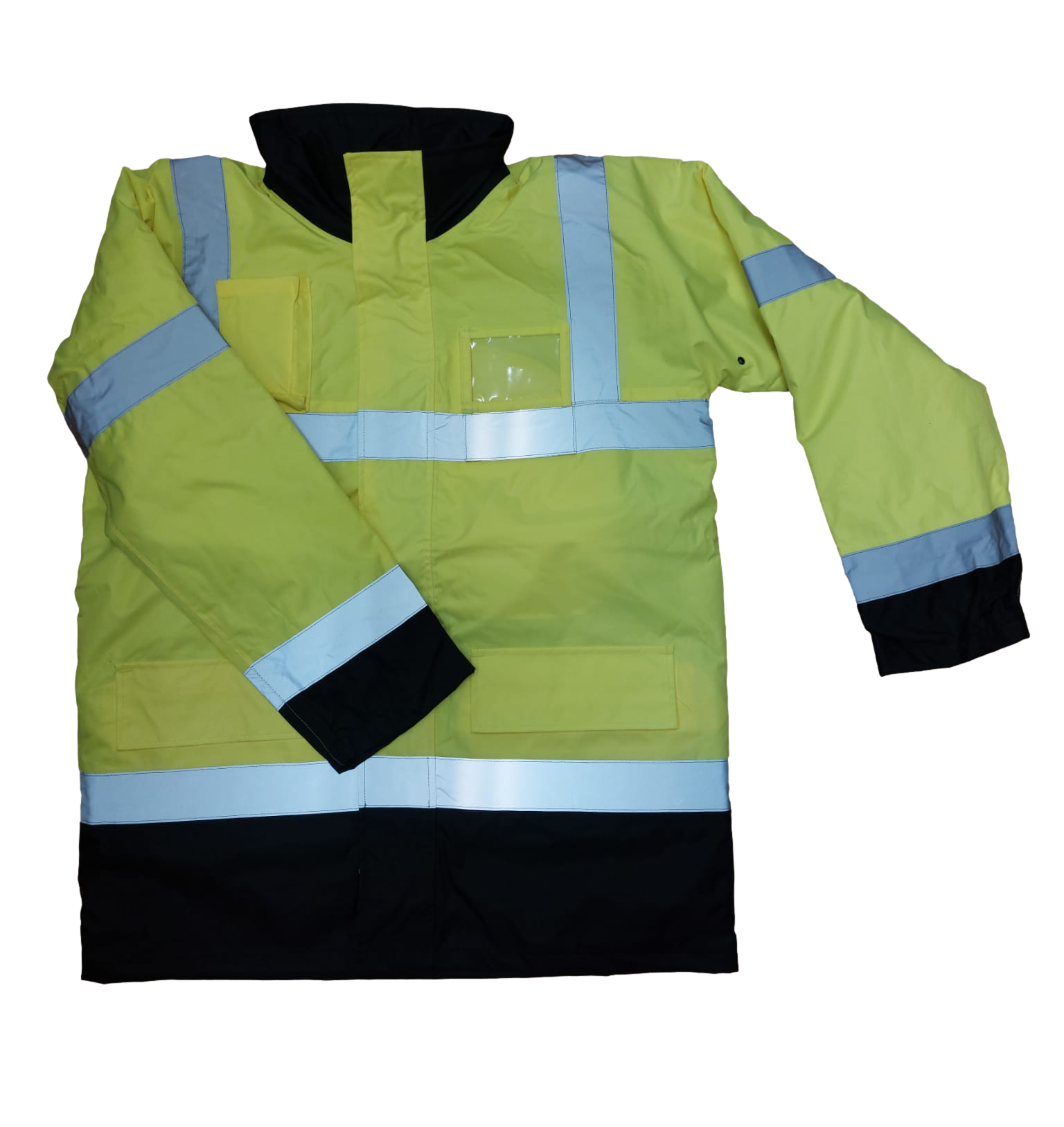 Yellow/Black Parka Hi Vis Jacket EN ISO 20471