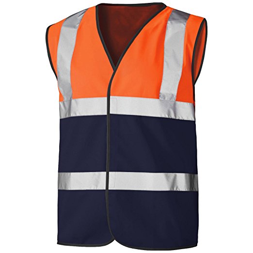 Two Tone  Hi Vis Vest EN ISO 20471 - SuperStuff Workwear