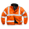 Orange Storm Flex PU Bomber Jacket EN ISO 20471 GO/RT 3279/RIS-3279-TOM - SuperStuff Workwear