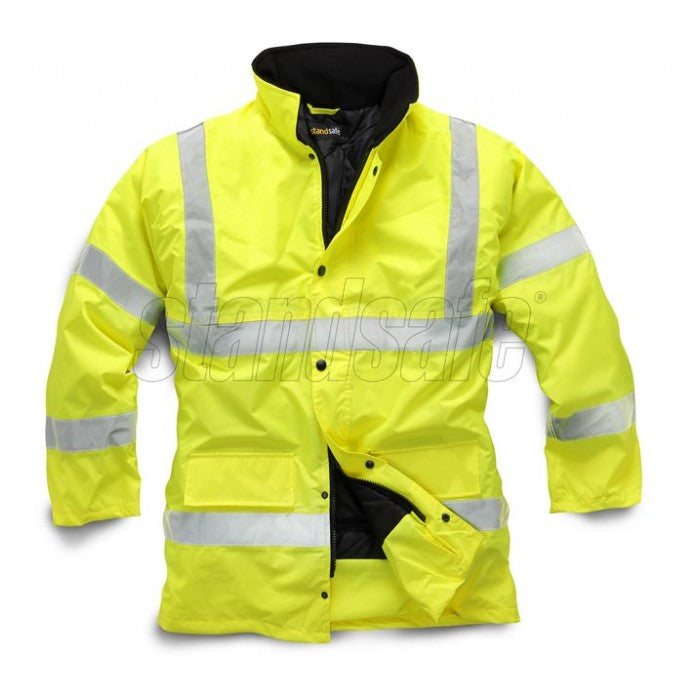 Yellow Storm Flex PU Parka EN ISO 20471 - SuperStuff Workwear