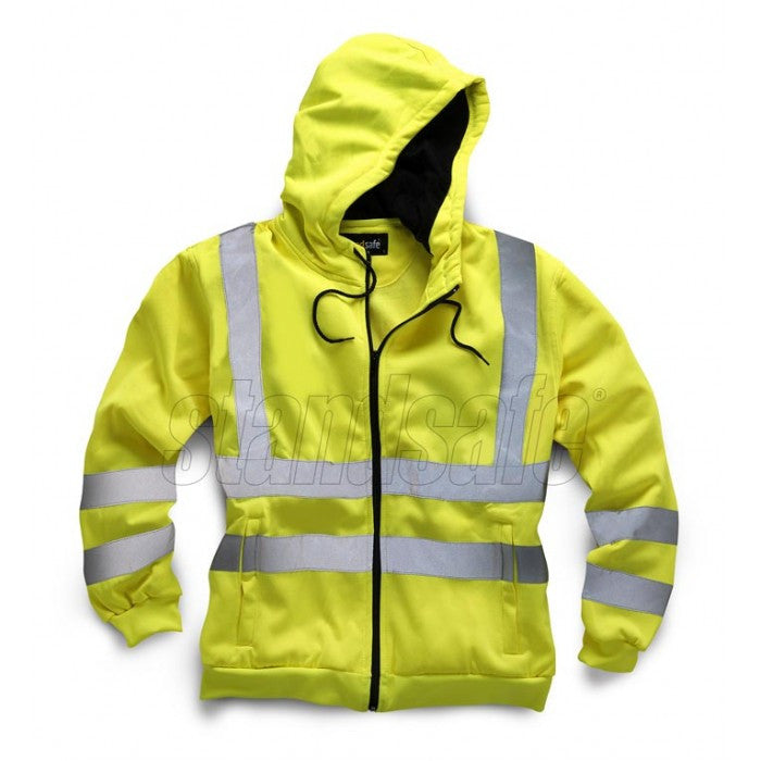 Yellow Hi Vis Zipper EN ISO 20471 - SuperStuff Workwear