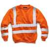 Orange Hi Vis Sweatshirt EN ISO 20471 GO/RT 3279/RIS-3279-TOM - SuperStuff Workwear