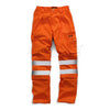 HI VIS POLYCOTTON Work TROUSER Orange EN ISO 20471 GO/RT 3279/RIS-3279-TOM - SuperStuff Workwear