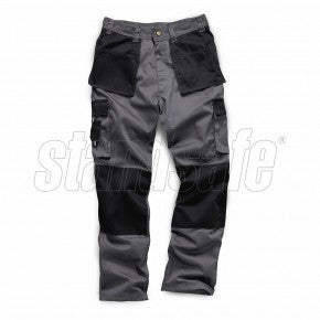 Grey/Black Two Tone Pro Work Trouser - SuperStuff Workwear