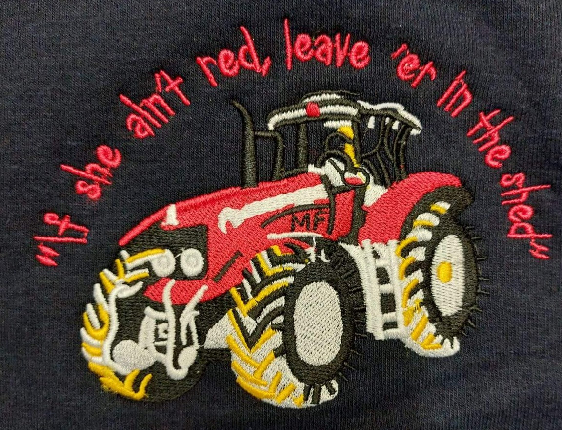 Red Tractor Farmwear Hoodie