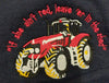 Red Tractor Farmwear Zipper