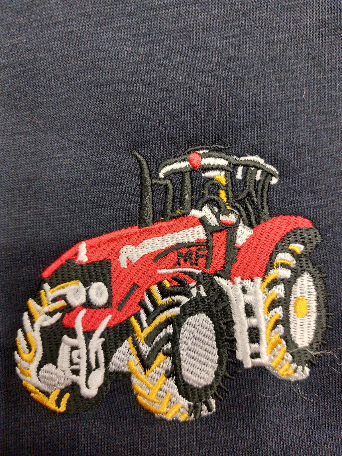 Kids Red Tractor Hoodie