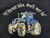 Kids Blue Tractor Zipper
