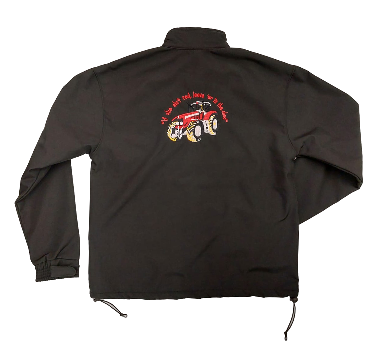 Red Tractor Embroidered Adults Softshell Jacket