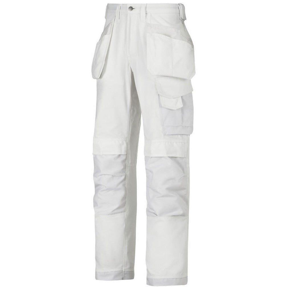 Painters Decorators Trousers Pants Work Zip Belt Loops Phone Knee Pad  Pockets | eBay